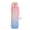 Yiben Huanxin Space Cup, a high-quality gradient plastic cup with scale, is a portable drinking water cup for outdoor sports Item Picture